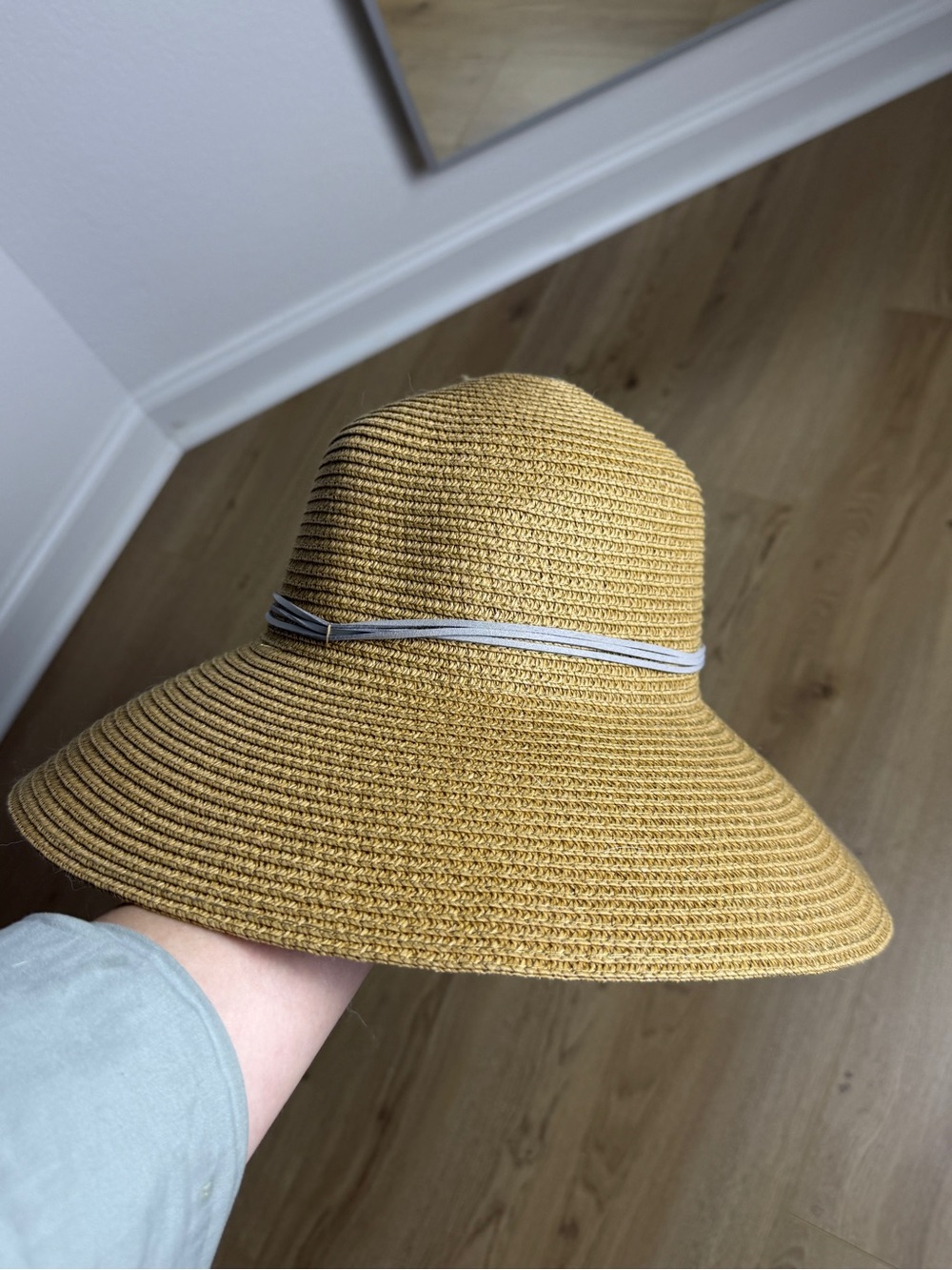 Nicole Marciano Women's Wide-Brim Straw Sun Hat